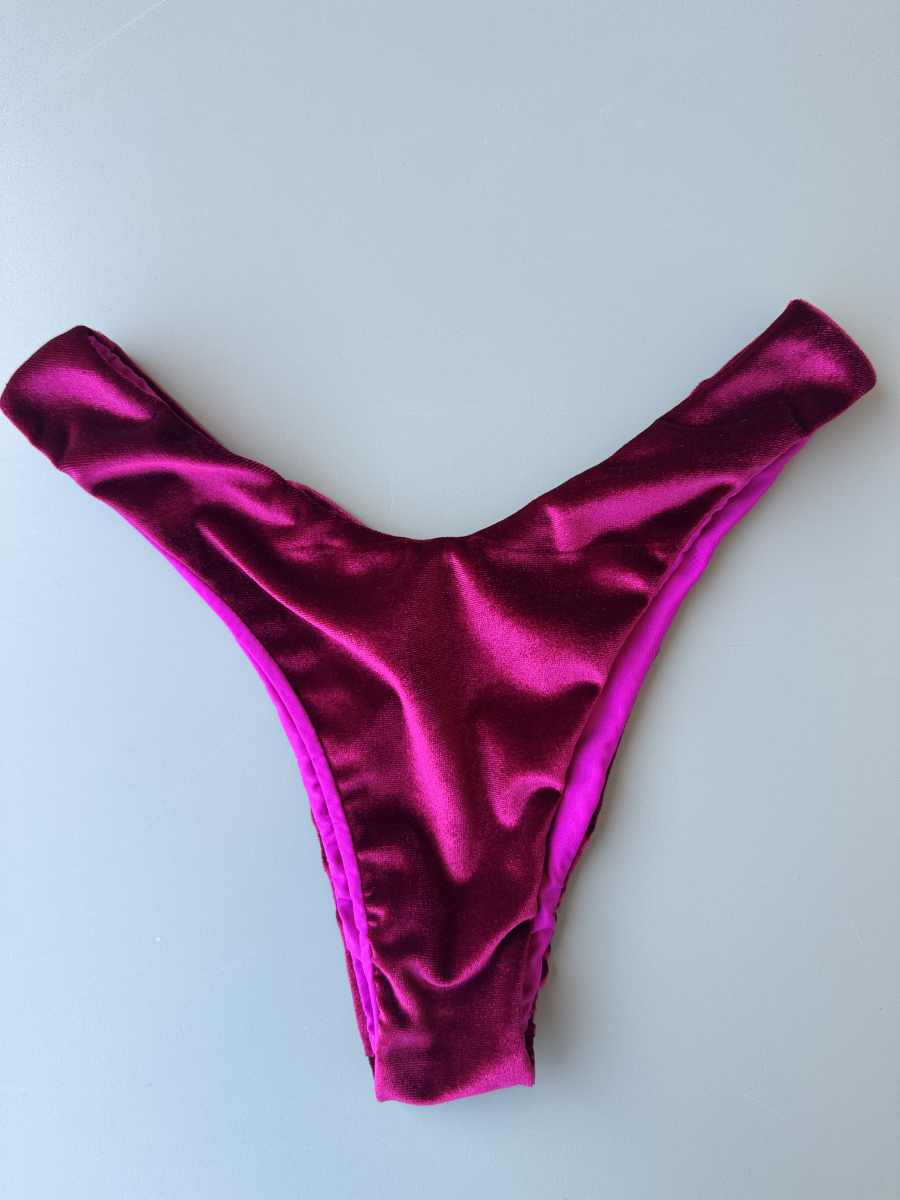 Slip donna Nilu Isabel Ciniglia Bourgogna taglia XS