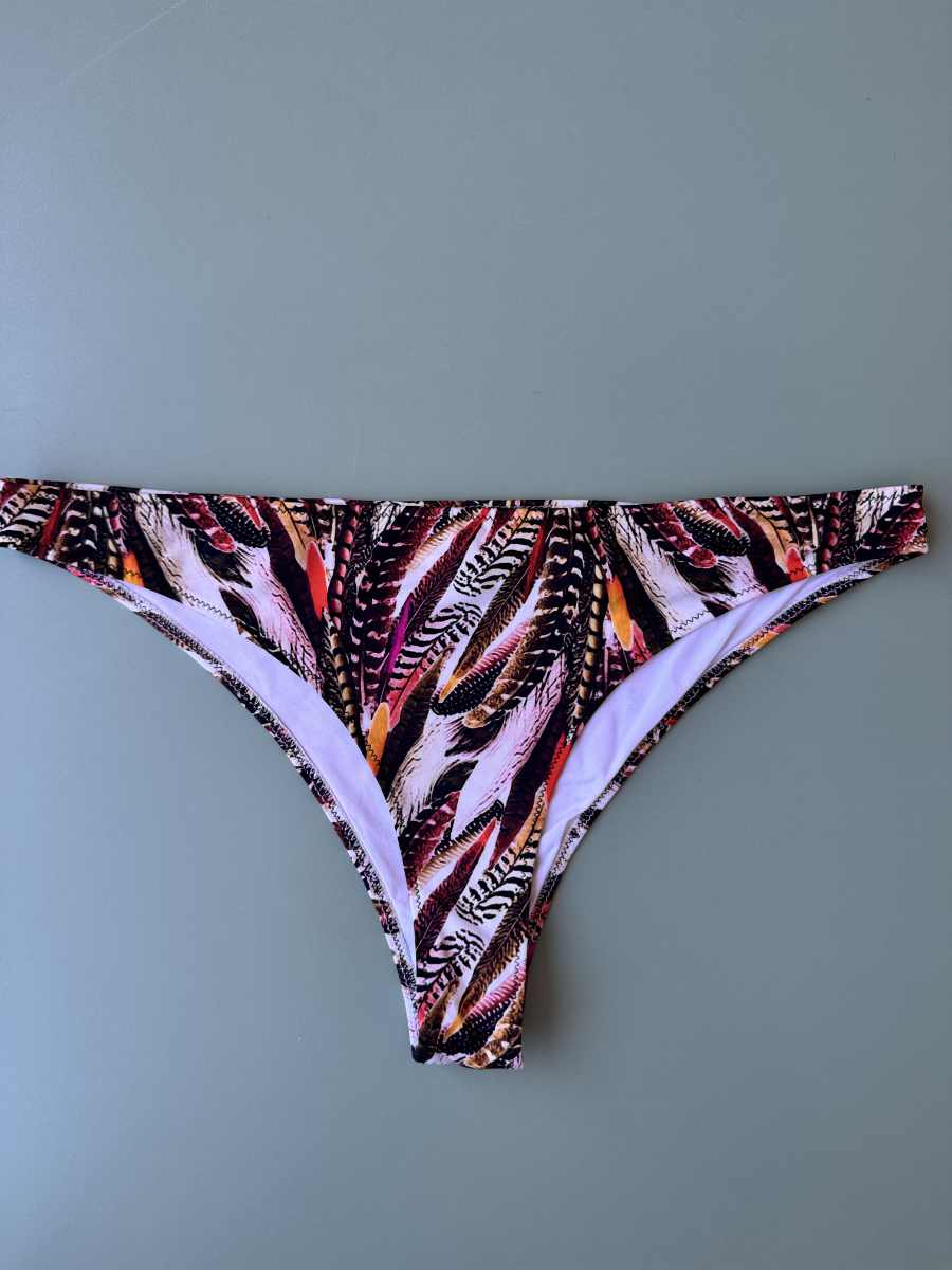 Slip donna Nilu Sara Fantasia Piume taglia XS/S