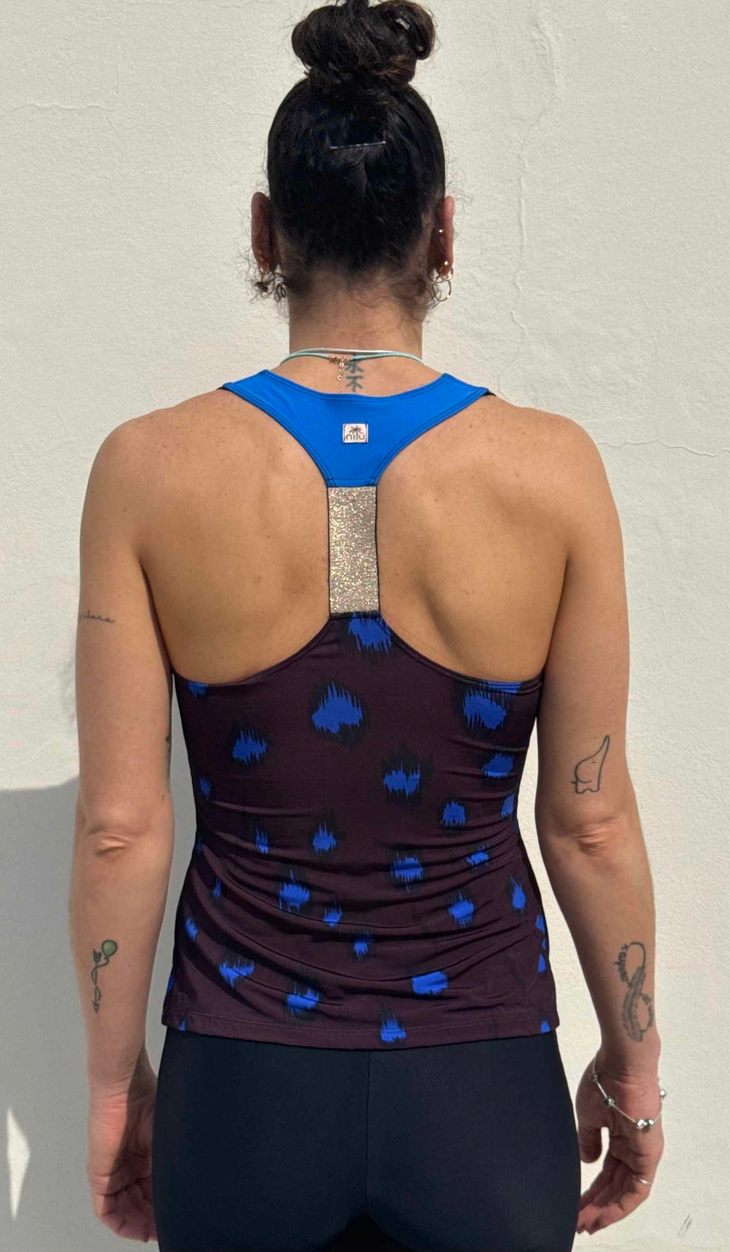 Canotta Gloria Nilu - activewear artigianale indossato