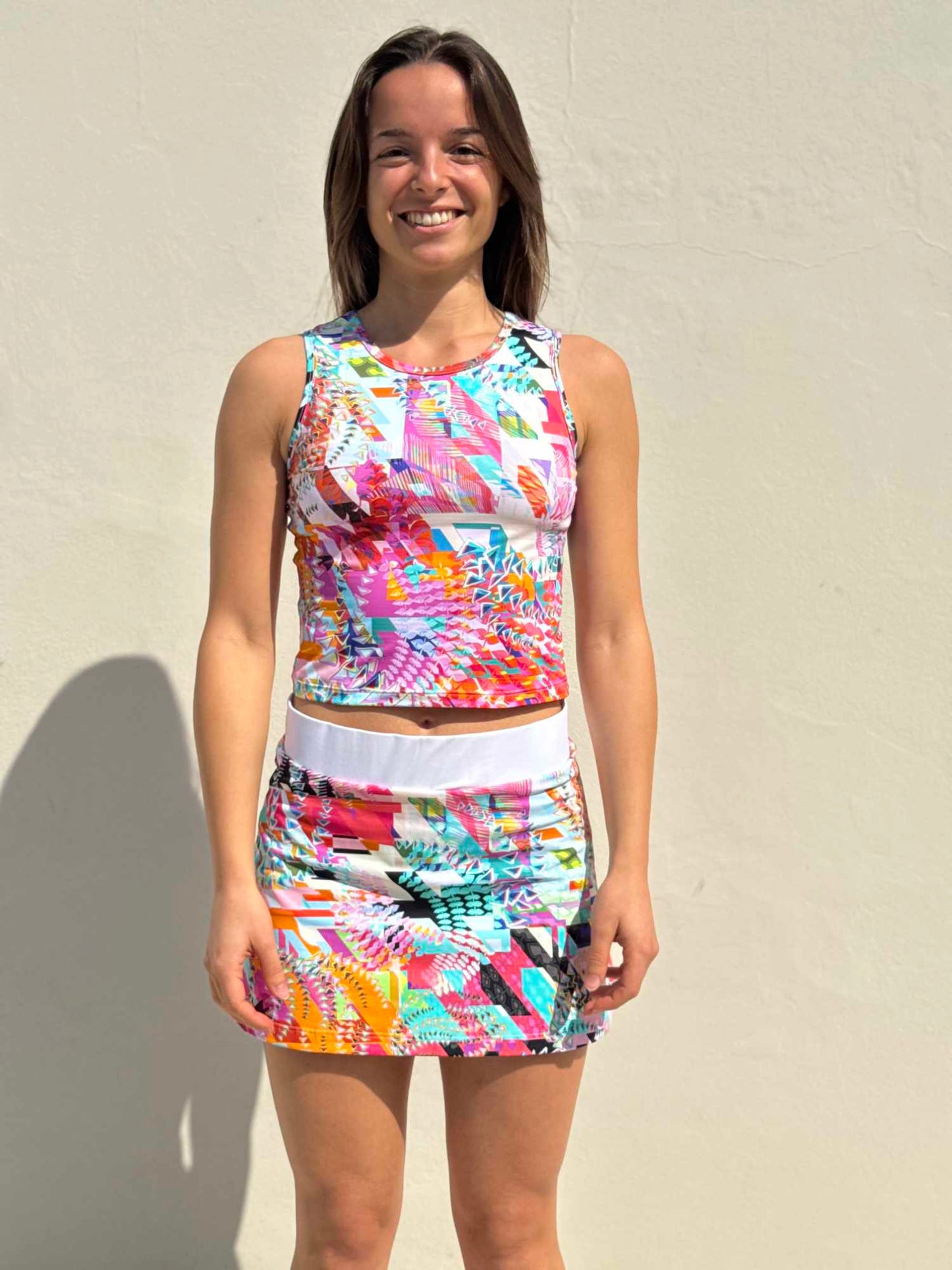 Canotta Giulia Nilu - activewear artigianale indossato