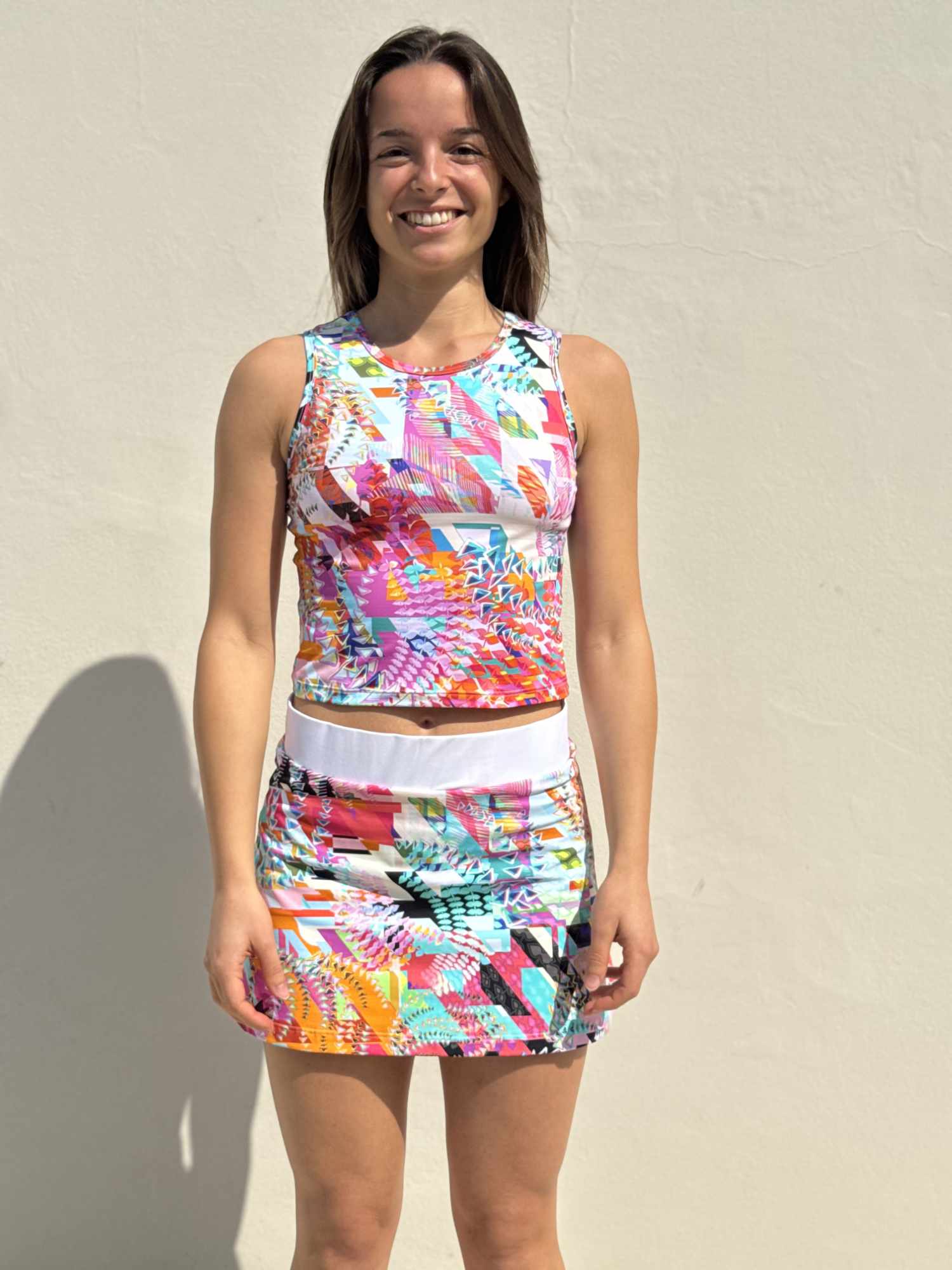 Canotta Giulia Nilu - activewear artigianale indossato