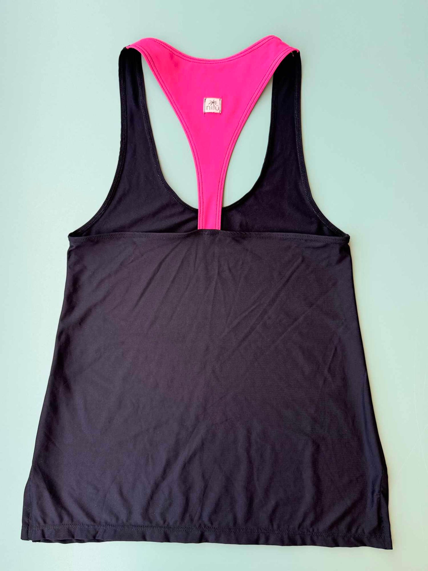 Canotta Ely Nilu - activewear artigianale dettaglio