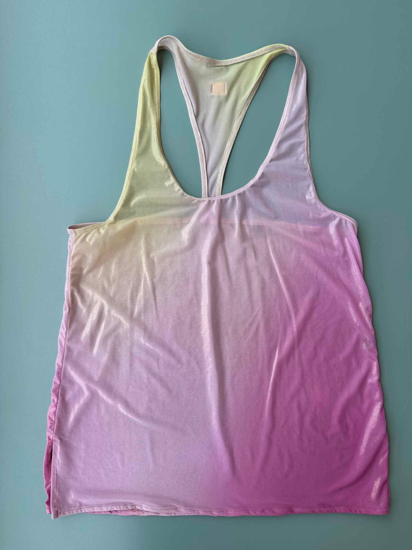 Canotta Ely Nilu - activewear artigianale dettaglio