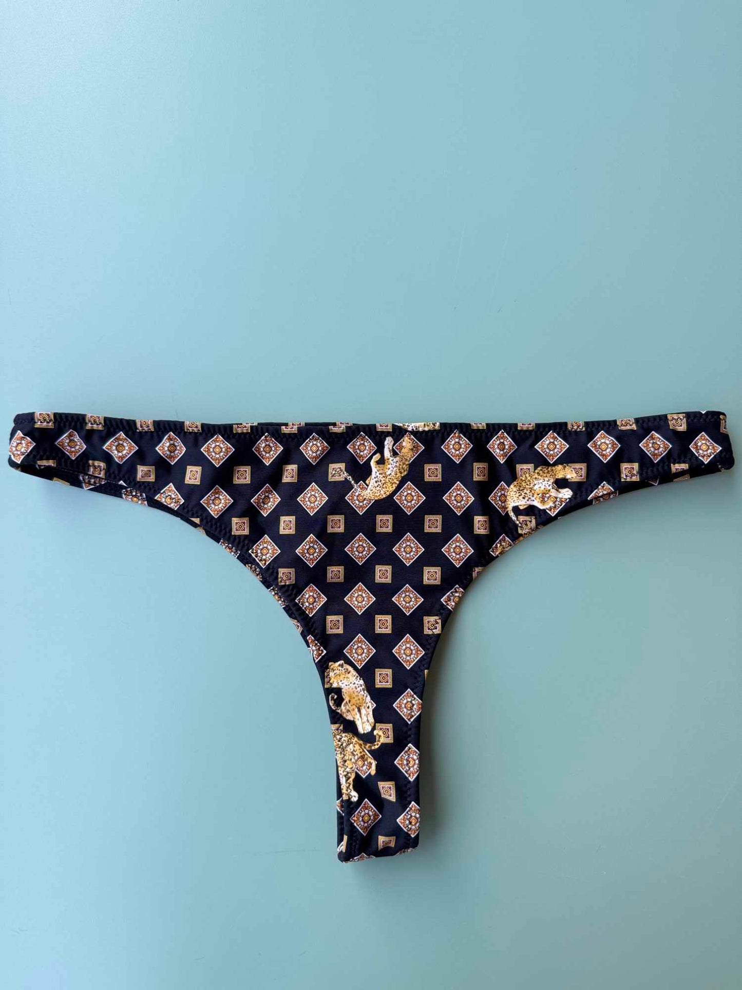 Perizoma Nilu dettaglio in fantasia Fun leopard