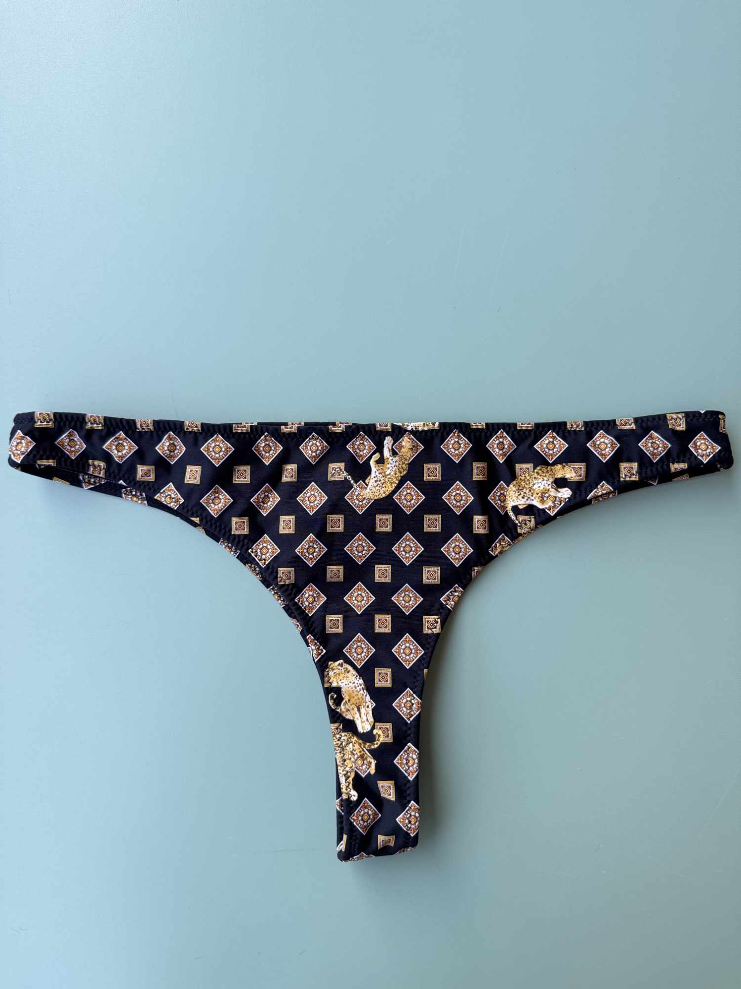 Perizoma Nilu dettaglio in fantasia Fun leopard