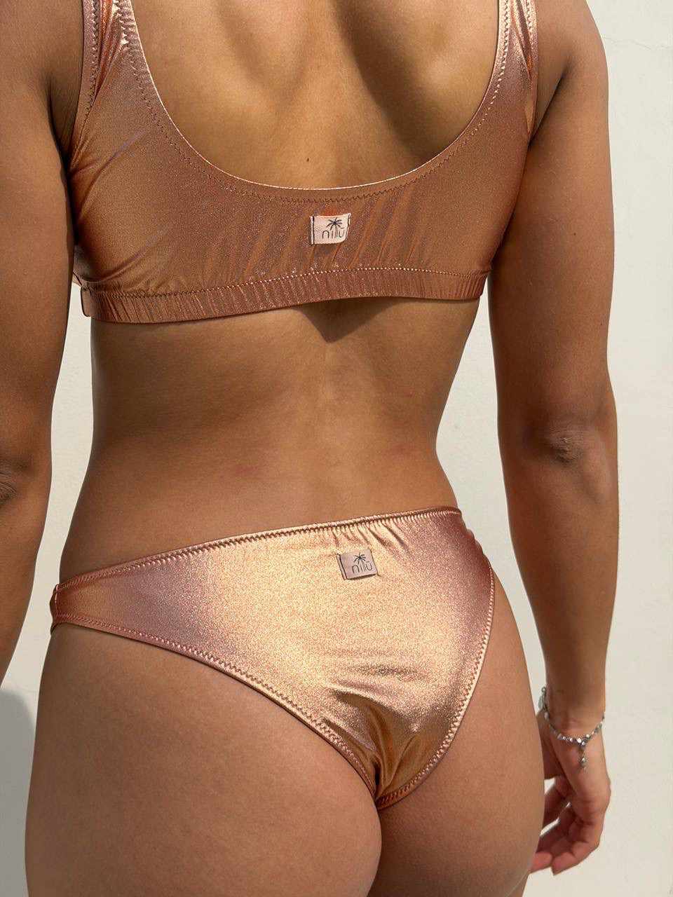 Slip Sara Nilu - bottom bikini artigianale indossato