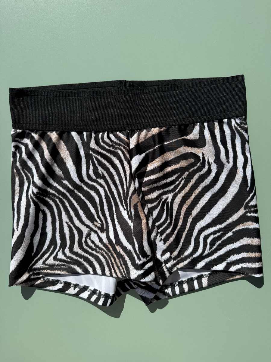 Ciclista Nilu Animalier Zebrato Grey taglia M