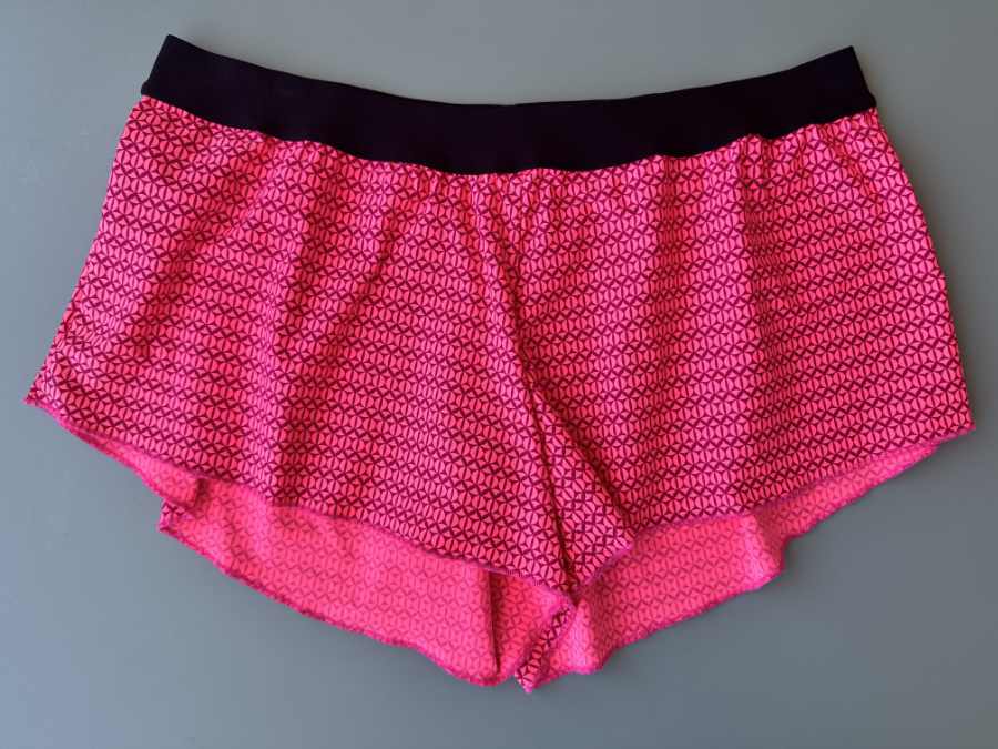 Short classico Nilu Crazy Summer Fuxia Pattern Pattern taglia M