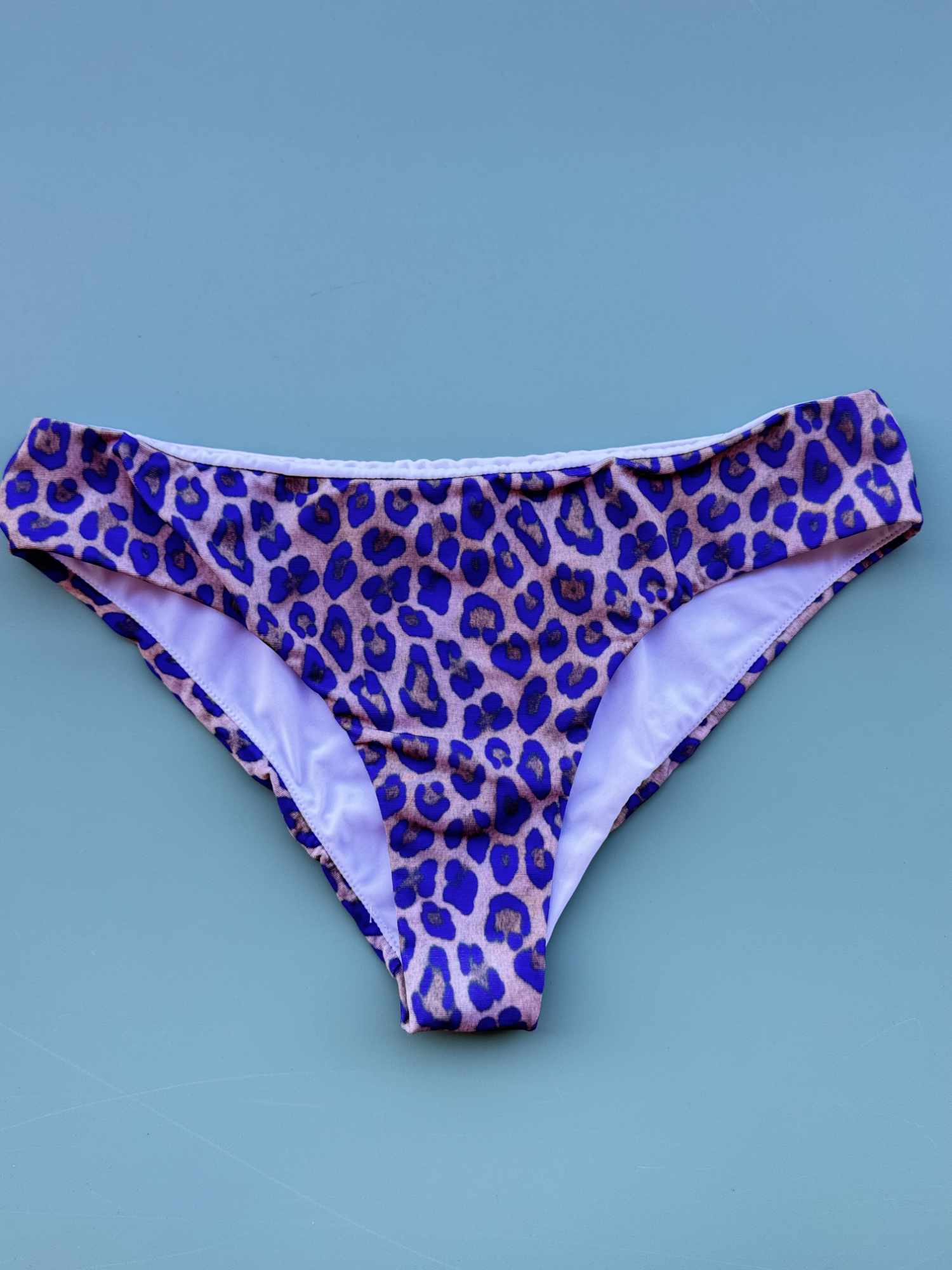 Slip classico Michela Nilu in fantasia animalier maculato dark blu