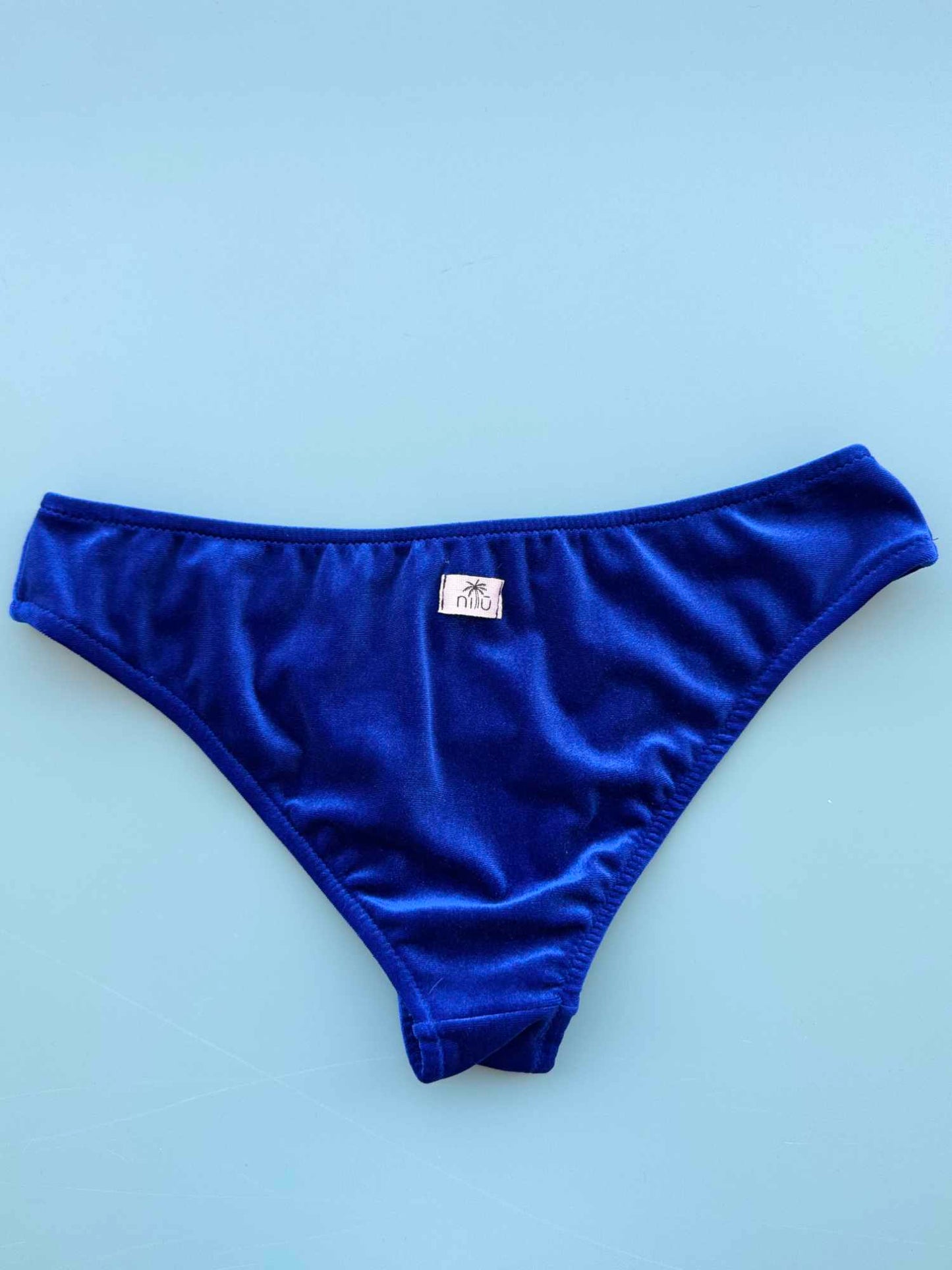 Slip classico Michela Nilu in ciniglia blu