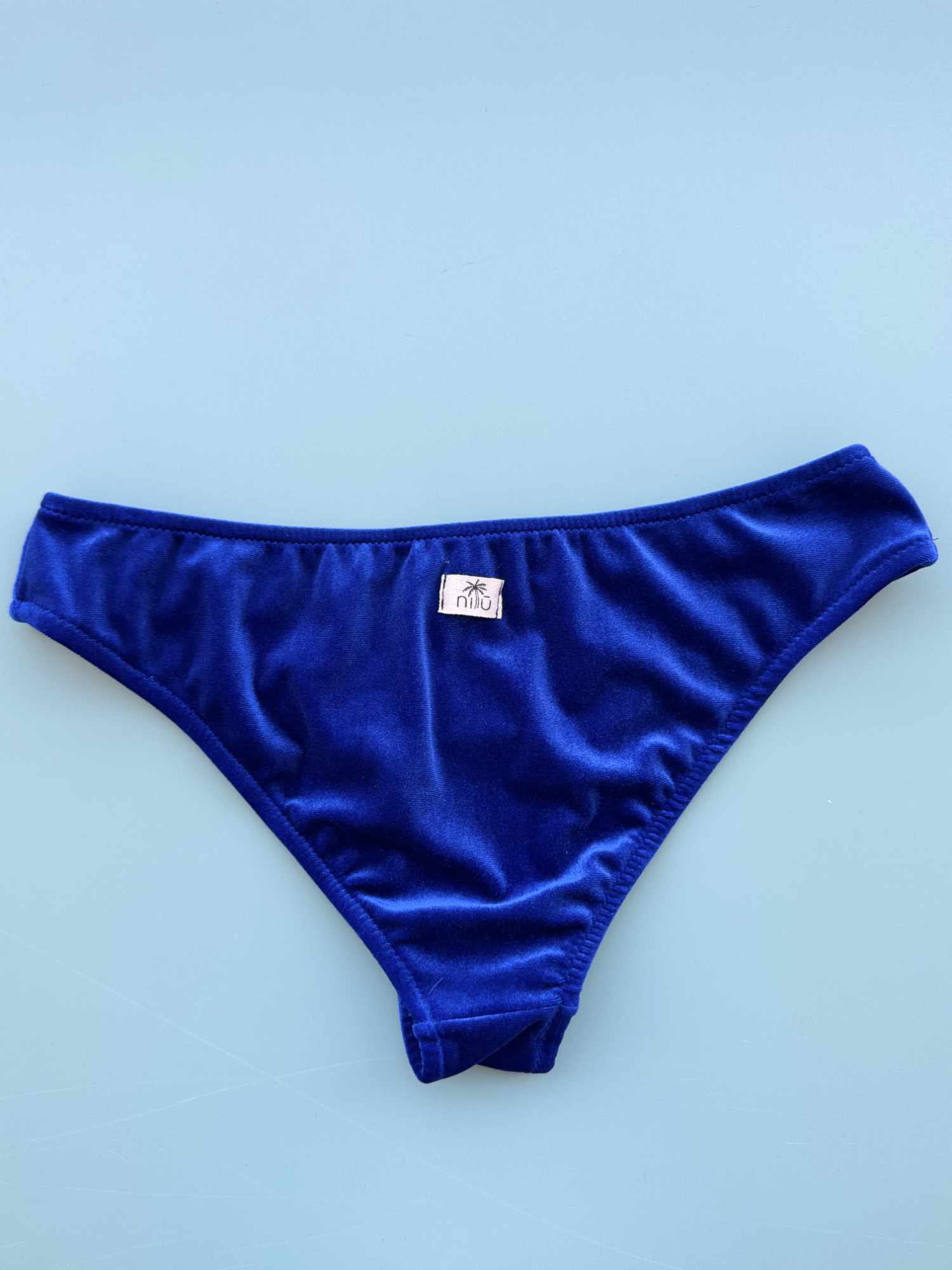 Slip classico Michela Nilu in ciniglia blu