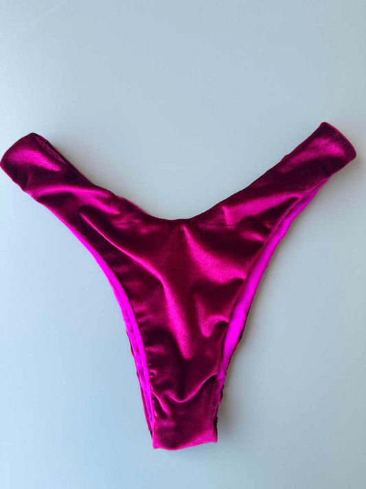 Slip donna Nilu Isabel Ciniglia Bourgogna taglia XS