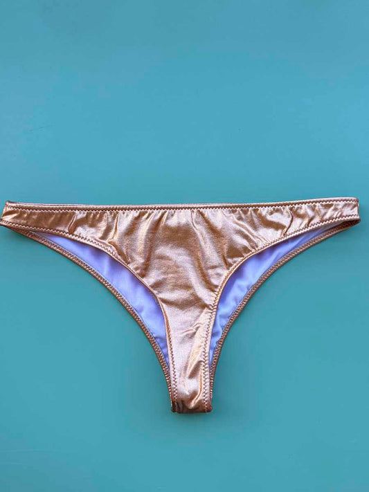 Slip donna Nilu Sara Glitter Oro Rosa taglia S