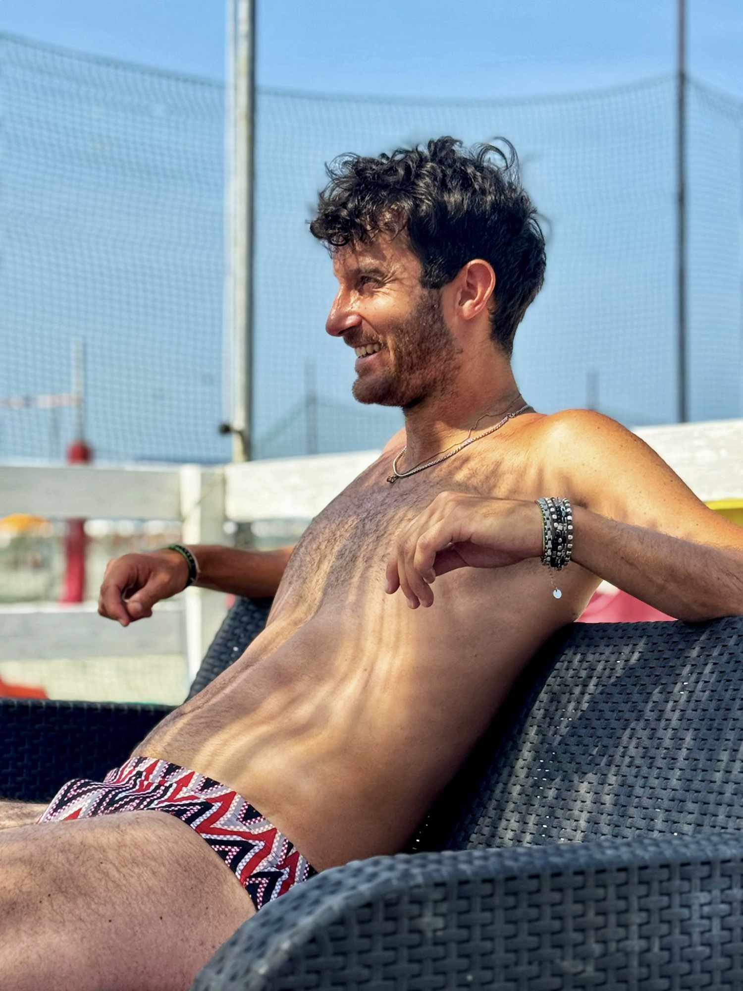 Slip uomo Nilu - beachwear artigianale indossato