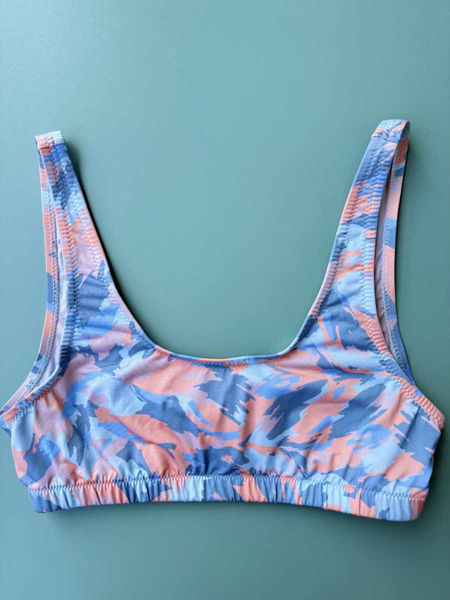 Top donna Nilu A Canotta Fantasia Animalier Camouflage taglia M